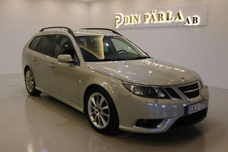 Begagnad Saab 9-3 Aero 281 HK (206 kW) 2008 Grå Kombi