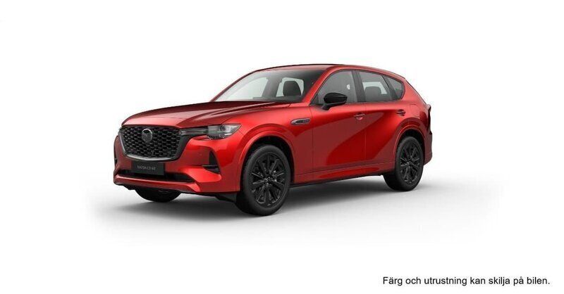 Röd Ny 2024 Mazda CX-60 Homura-Line SUV | 554 900 kr (Bra pris) - Bild 1/3