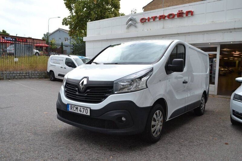 Vit Begagnad 2016 Renault Trafic Van | 139 000 kr (Marknadspris) - Bild 1/4