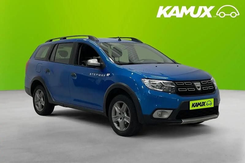Blå Begagnad 2019 Dacia Logan Sedan | 89 400 kr - Bild 1/4