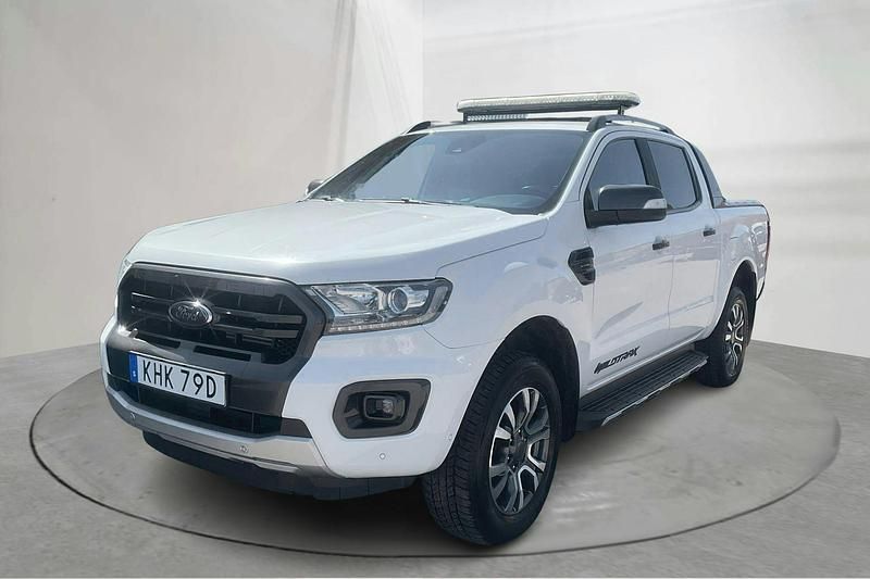 Vit Begagnad 2020 Ford Ranger Wildtrack Pickup | 279 000 kr (Bra pris) - Bild 1/4