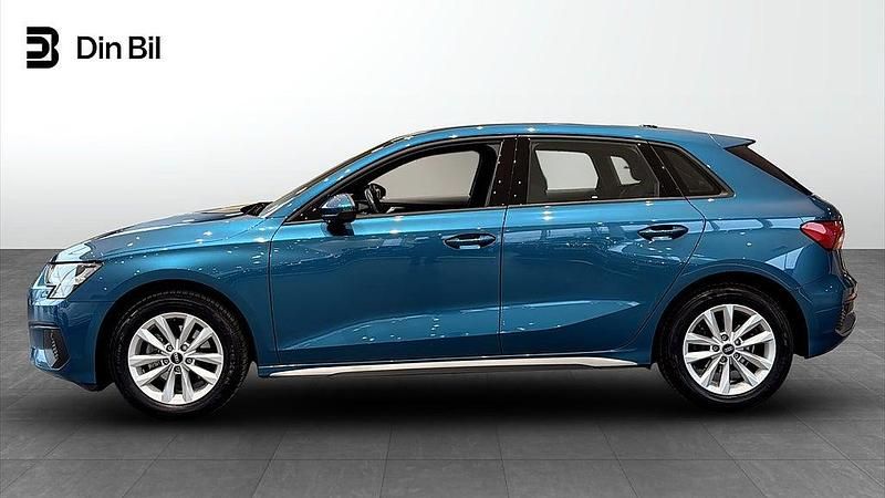 Begagnad Audi A3 Sportback Proline 150 HK (110 kW) 2022 Blå Halvkombi