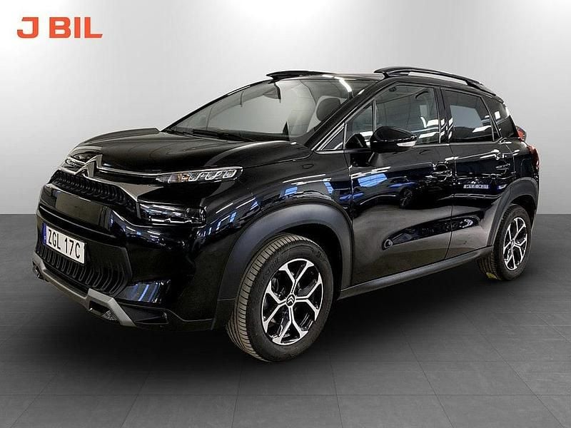 Svart Begagnad 2024 Citroën C3 Aircross Shine SUV | 189 900 kr (Marknadspris) - Bild 1/3