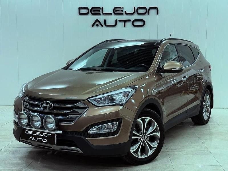 Brun Begagnad 2014 Hyundai Santa Fe Premium SUV | 149 900 kr (Bra pris) - Bild 1/4