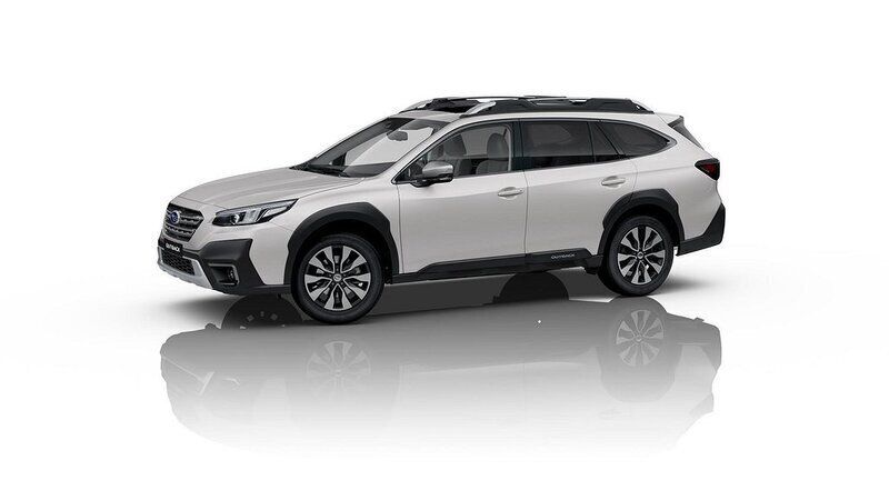 Vit (crystal white pearl) Ny 2024 Subaru Outback SUV | 464 900 kr - Bild 1/3