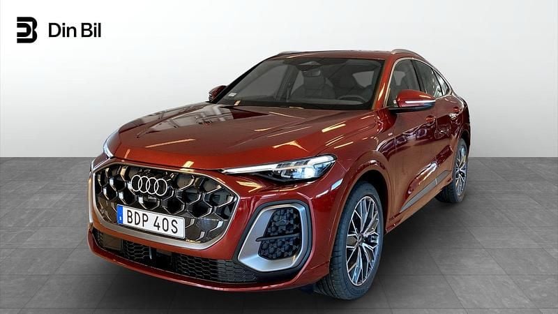Ny Audi Q5 Sportback Design 204 HK (150 kW) 2025 Röd SUV