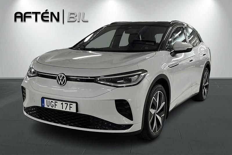 Vit Begagnad 2022 VW ID.4 GTX SUV | 349 800 kr (Bra pris) - Bild 1/3