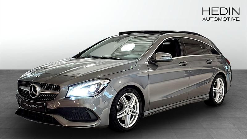 Begagnad Mercedes CLA200 Shooting Brake 163 HK (119 kW) 2019 Grå Kombi