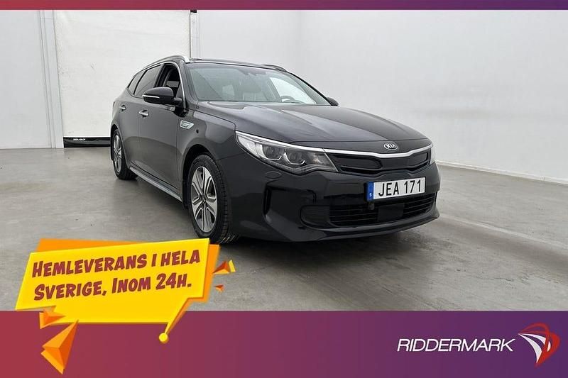 Svart Begagnad 2018 Kia Optima Advance Kombi | 174 800 kr - Bild 1/3