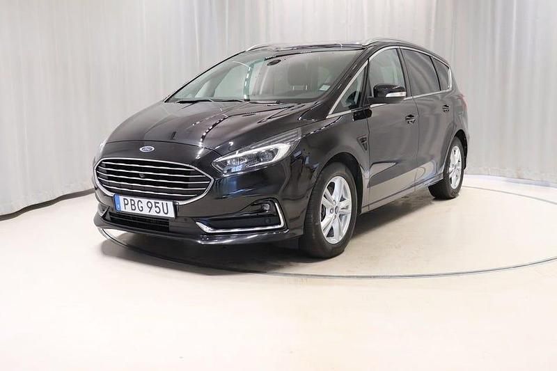 Svart Begagnad 2020 Ford S-MAX S Minibuss | 349 900 kr - Bild 1/4