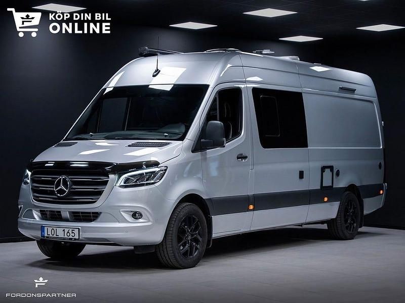 Silver Begagnad 2023 Mercedes Sprinter Van | 1 299 900 kr - Bild 1/4