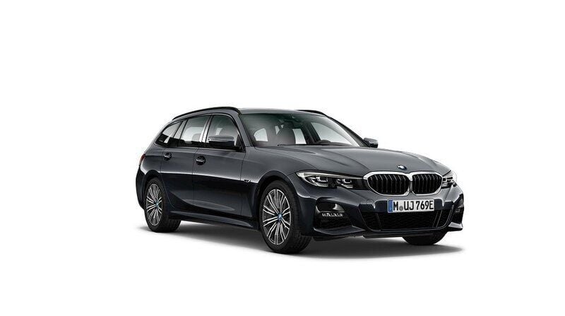 Grå Begagnad 2022 BMW 330e M Sport Kombi | 374 500 kr (Marknadspris) - Bild 1/4
