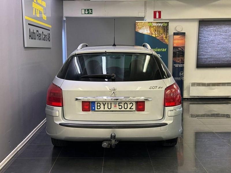 Begagnad Peugeot 407 136 HK (100 kW) 2006 Ljusgrå Kombi