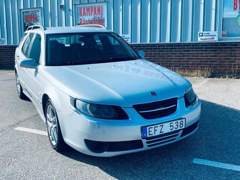 Grå Begagnad 2008 Saab 9-5 Linear Kombi | 51 900 kr (Dyr) - Bild 1/4