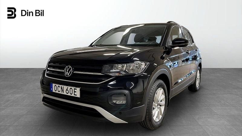 Svart Begagnad 2022 VW T-Cross Life SUV | 199 900 kr (Marknadspris) - Bild 1/4