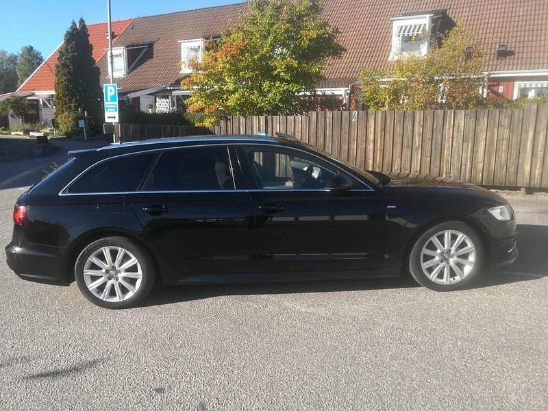 Svart Begagnad 2016 Audi A6 S-Line Kombi | 180 000 kr (Superpris) - Bild 1/4