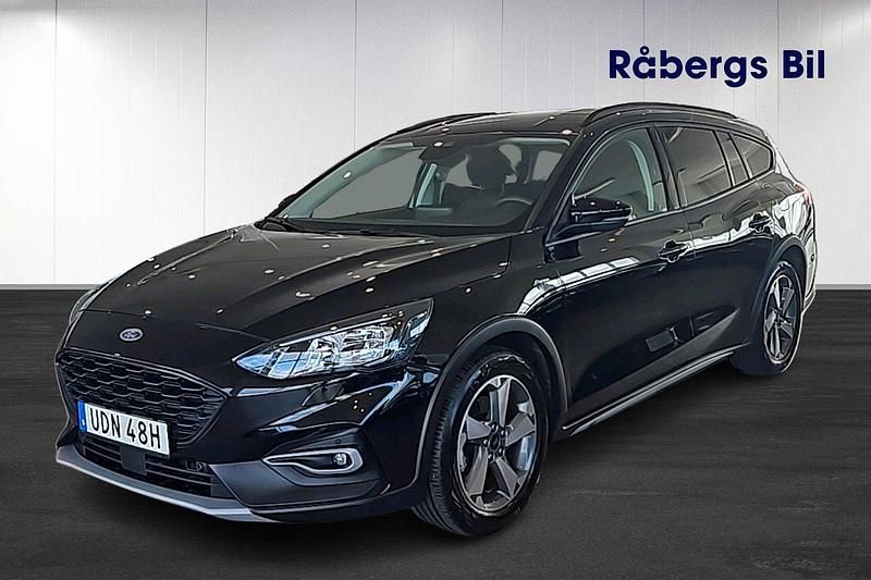 Svart Begagnad 2021 Ford Focus Active Kombi | 209 800 kr (Lite dyr) - Bild 1/4