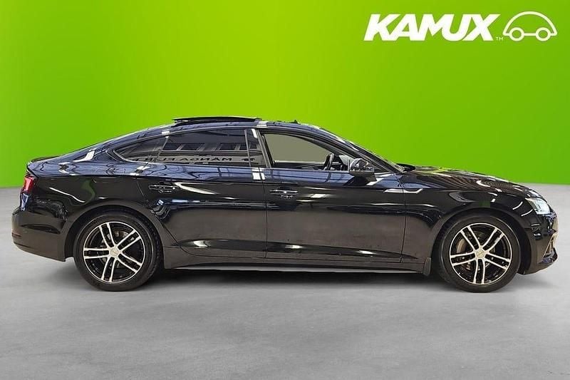 Begagnad Audi A5 Sportback 190 HK (139 kW) 2018 Svart Halvkombi