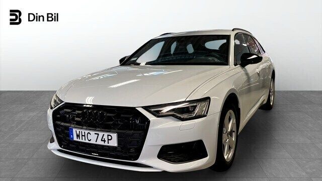 Glaciärvit metallic Ny 2024 Audi A6 Sport Kombi | 569 000 kr (Bra pris) - Bild 1/4
