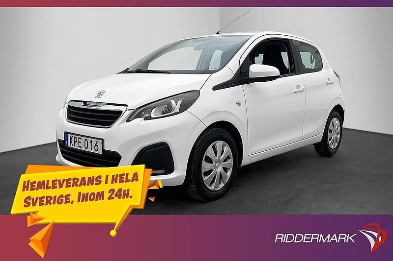 Vit Begagnad 2014 Peugeot 108 | 54 700 kr - Bild 1/3