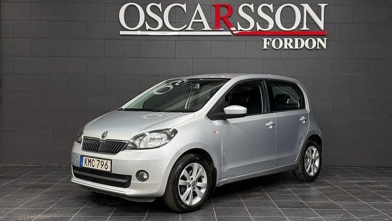 Silver Begagnad 2014 Skoda Citigo Halvkombi | 39 900 kr (Dyr) - Bild 1/4