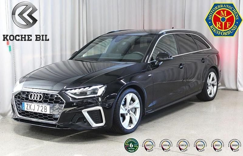 Svart Begagnad 2021 Audi A4 S-Line Kombi | 344 900 kr (Marknadspris) - Bild 1/3