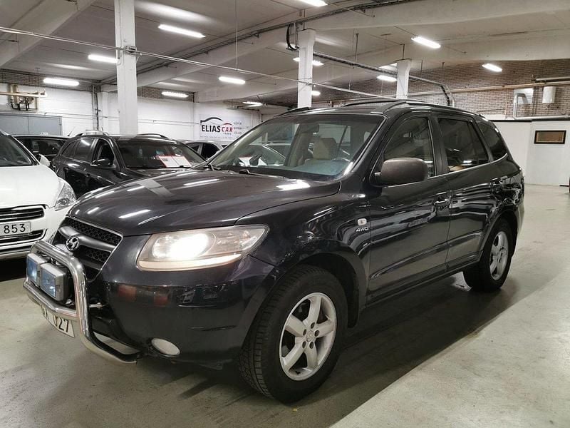 Svart Begagnad 2006 Hyundai Santa Fe SUV | 34 900 kr (Marknadspris) - Bild 1/4