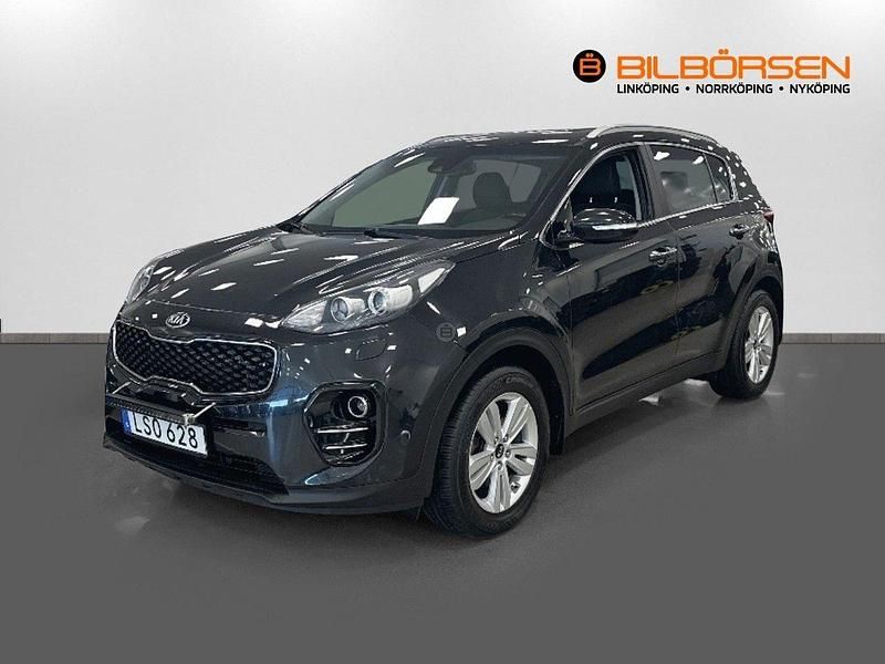 Svart Begagnad 2016 Kia Sportage Advance SUV | 149 900 kr (Marknadspris) - Bild 1/4