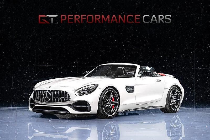 Vit Begagnad 2018 Mercedes AMG GT AMG Cab | 1 169 900 kr - Bild 1/3