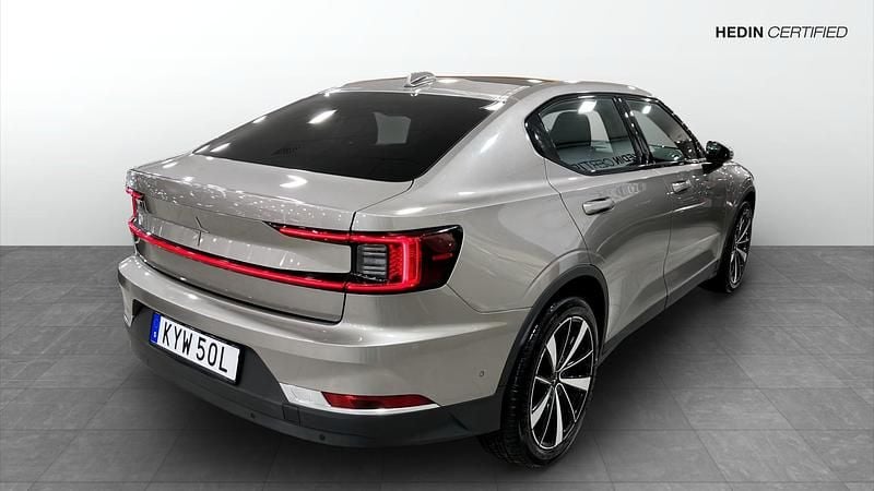 Begagnad Polestar 2 Long Range Dual motor 300 kW (408 HK) 2020 Grå Halvkombi