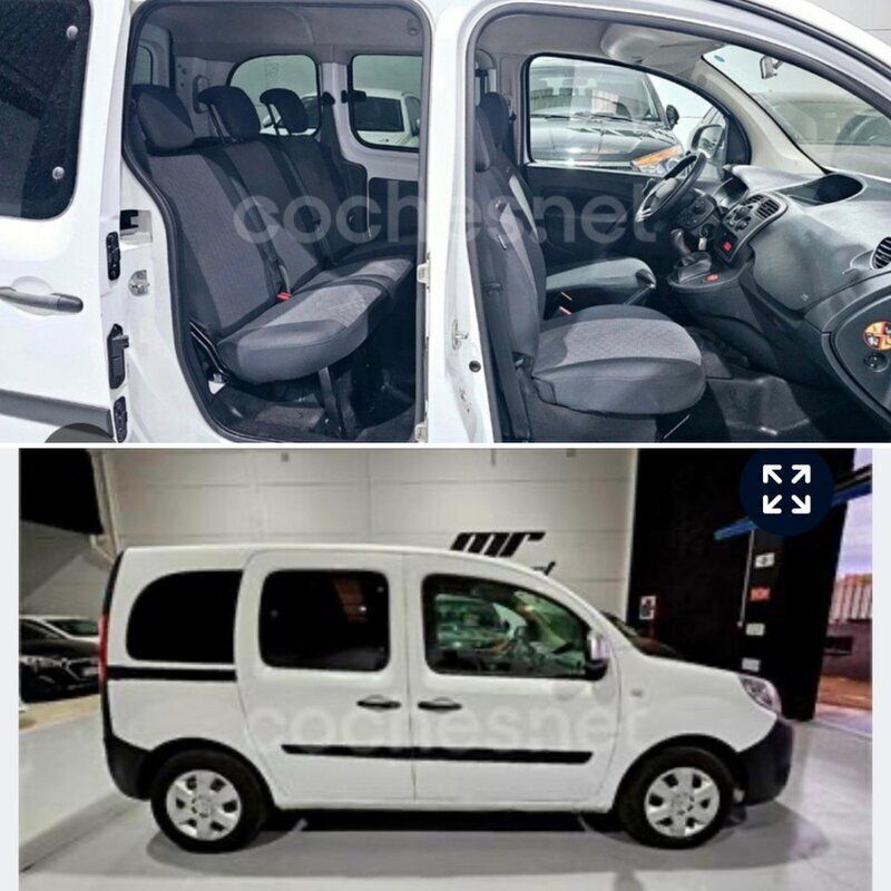 Vit Begagnad 2015 Renault Kangoo Minibuss | 99 000 kr - Bild 1/1