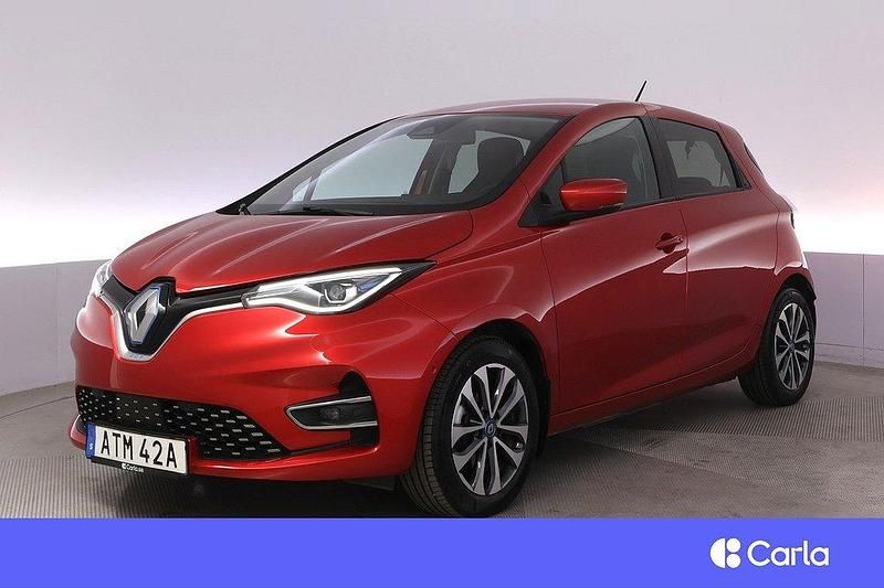 Röd Begagnad 2019 Renault Zoe Intens Halvkombi | 183 900 kr (Dyr) - Bild 1/3
