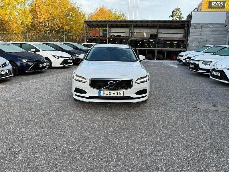 Vit Begagnad 2017 Volvo V90 Kinetic Kombi | 194 900 kr (Bra pris) - Bild 1/4