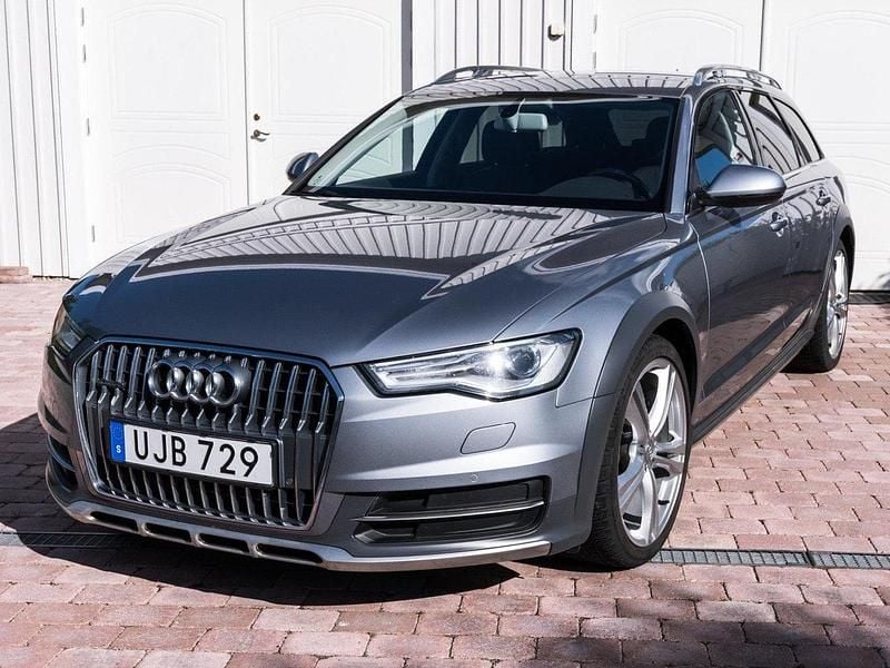 Grå Begagnad 2017 Audi A6 Allroad Ambition Kombi | 239 000 kr (Bra pris) - Bild 1/4