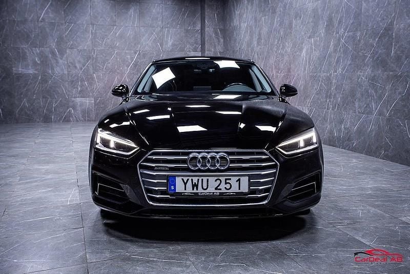 Begagnad Audi A5 Sportback Proline 190 HK (139 kW) 2018 Svart Halvkombi