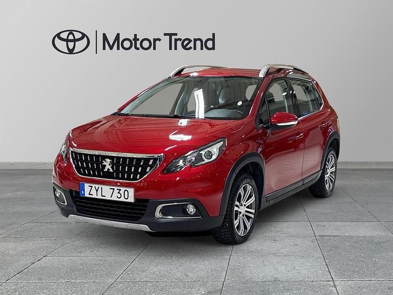 Begagnad Peugeot 2008 112 HK (82 kW) 2018 Mörkröd (röd) SUV
