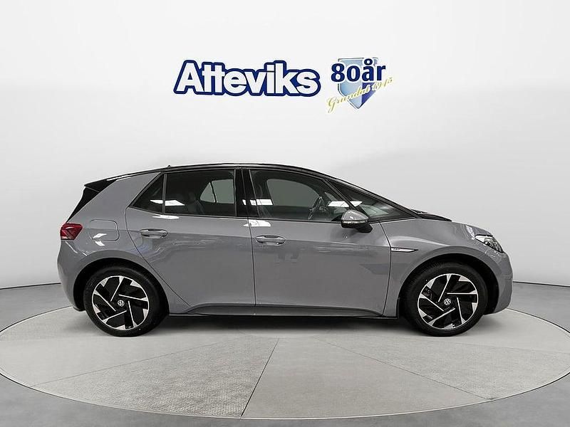 Begagnad VW ID.3 Pro Performance 152 kW (207 HK) 2022 Grå Halvkombi
