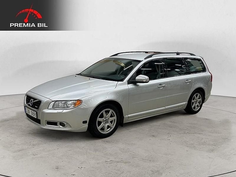 Ljusgrå Begagnad 2010 Volvo V70 R-Design Kombi | 159 900 kr (Dyr) - Bild 1/4