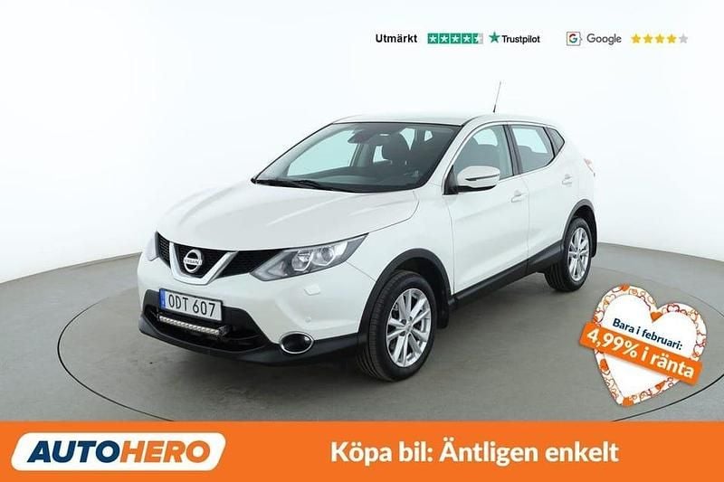 Begagnad Nissan Qashqai Acenta 112 HK (82 kW) 2016 Vit SUV
