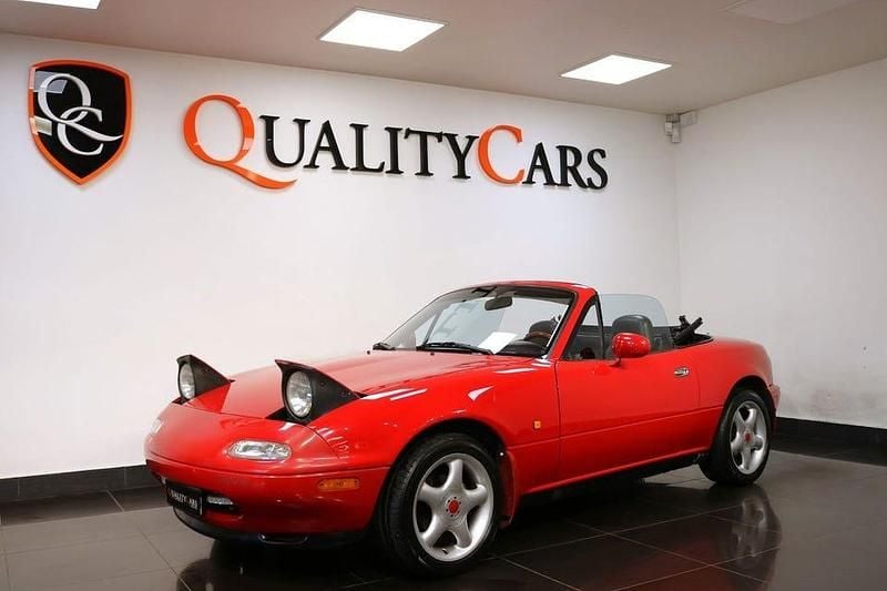 Röd Begagnad 1992 Mazda MX5 Cab | 69 000 kr - Bild 1/4
