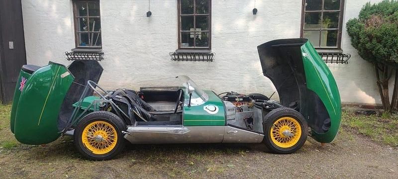 Grön Begagnad 1970 MG Midget Cab | 279 900 kr - Bild 1/4