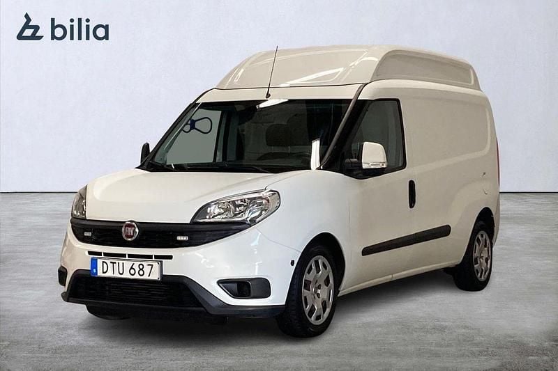 Vit Begagnad 2015 Fiat Doblò Minibuss | 69 900 kr (Marknadspris) - Bild 1/3