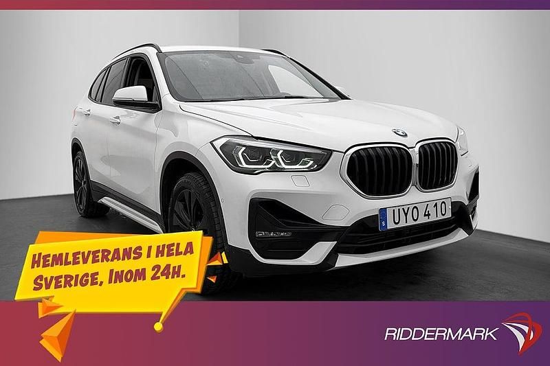 Begagnad BMW X1 Sport Line 125 HK (91 kW) 2020 Vit SUV