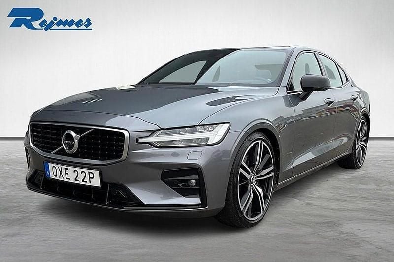 Begagnad Volvo S60 R-Design 250 HK (183 kW) 2019 Osmium grå metallic Sedan