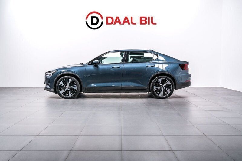 Mörkblå (blå) Begagnad 2023 Polestar 2 Plus Sedan | 469 700 kr (Dyr) - Bild 1/4