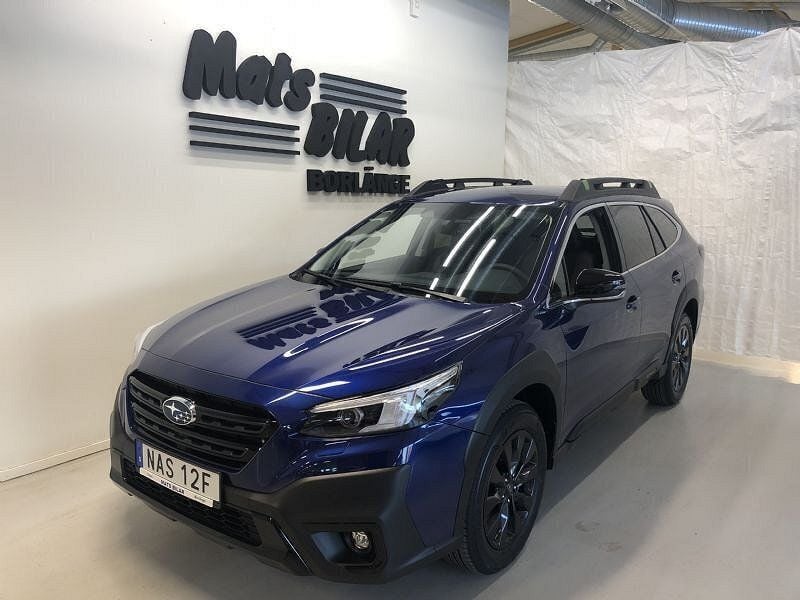 Blå Begagnad 2023 Subaru Outback SUV | 466 800 kr (Dyr) - Bild 1/4