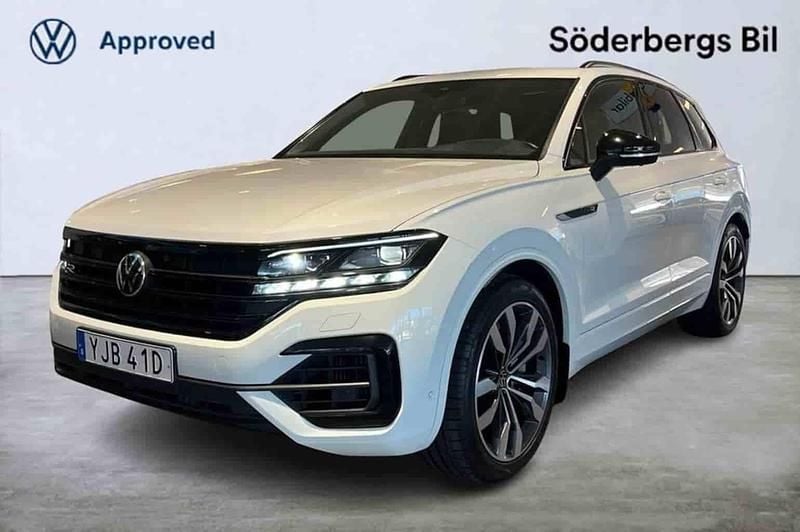 Vit Begagnad 2022 VW Touareg R SUV | 644 900 kr - Bild 1/1