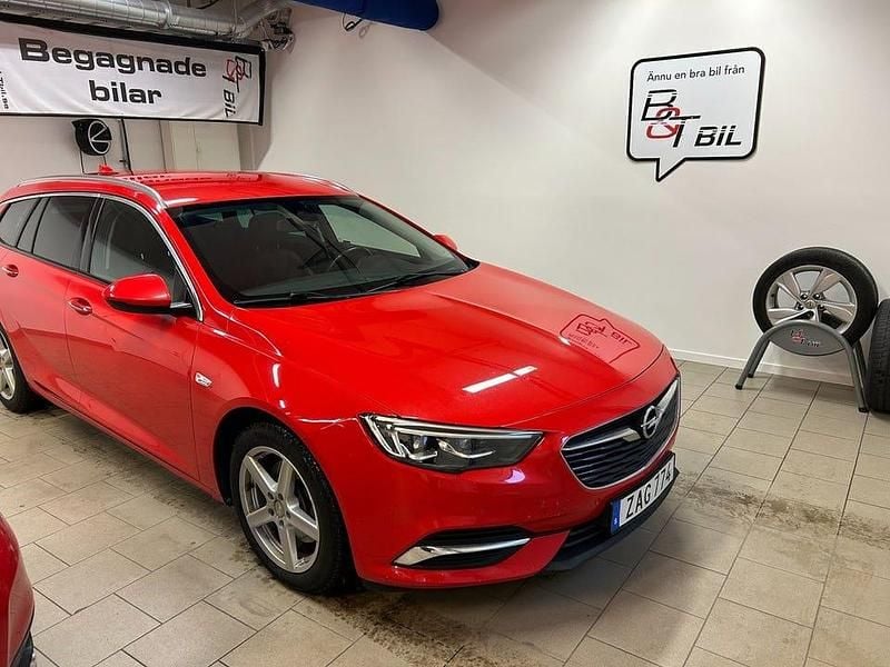 Begagnad Opel Insignia Business 170 HK (125 kW) 2018 Röd Kombi
