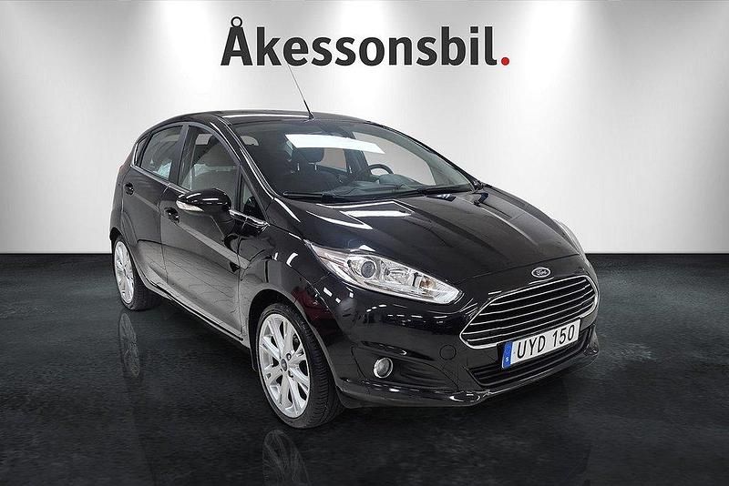 Svart Begagnad 2014 Ford Fiesta Kombi | 89 000 kr - Bild 1/4