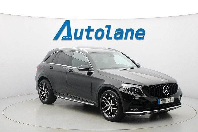 Svart Begagnad 2018 Mercedes GLC220 AMG SUV | 289 900 kr (Marknadspris) - Bild 1/3
